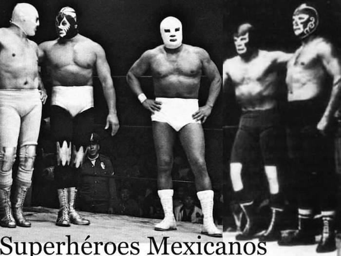 Chicano Pub Libre - Este é o El Santo, também conhecido como El Enmascarado  de la Plata, um dos mais famosos lutadores de luta livre mexicana. Dizem  que não abdicava de sua