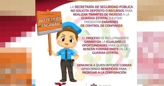 ¡El colmo! Aspirantes a Guardia Estatal, a merced de estafadores