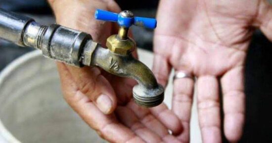 No habrá agua el jueves en toda la ciudad