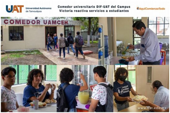 En marcha el Comedor Universitario DIF-UAT