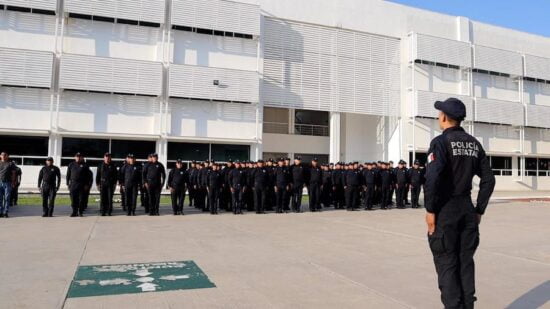 Concluye capacitación a elementos de la GE