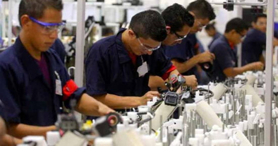 Industria tamaulipeca se recupera un poco en enero