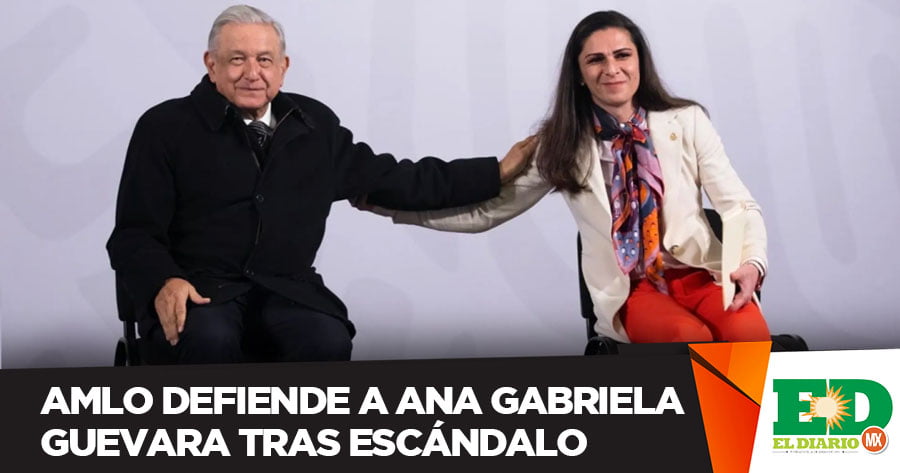 AMLO defiende a Ana Gabriela Guevara tras escándalo El Diario de