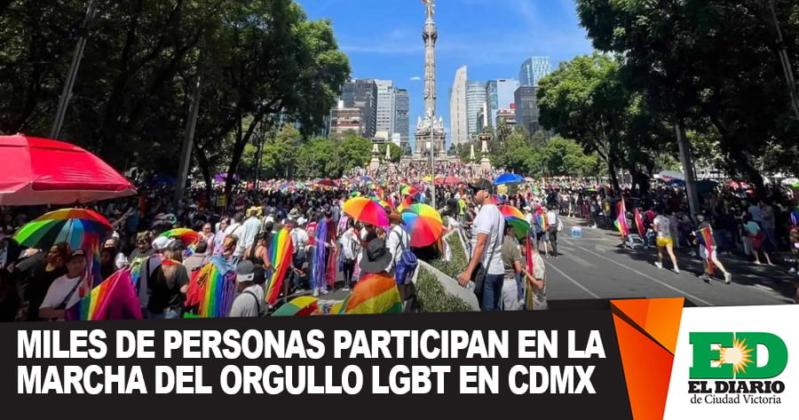 Miles De Personas Participan En La Marcha Del Orgullo Lgbt En Cdmx