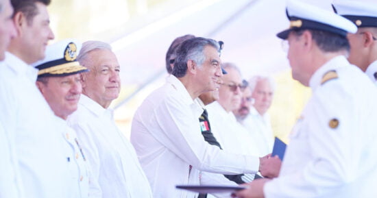 AMLO y AVA conmemoran Día de la Marina en Tamaulipas