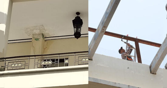 Tampoco dieron mantenimiento a edificios públicos