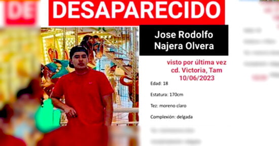 Desaparece joven estadounidense iba rumbo a ‘El Roble’