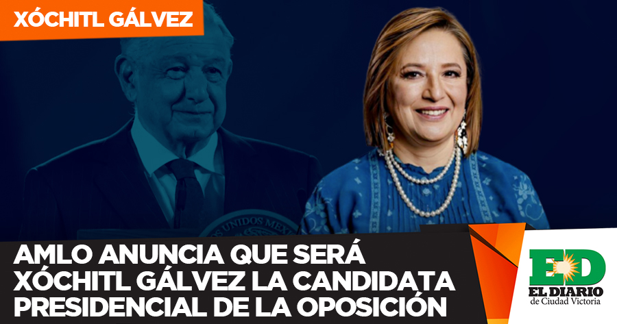 Amlo Anuncia Que Será Xóchitl Gálvez La Candidata Presidencial De La Oposición El Diario Mx 1151