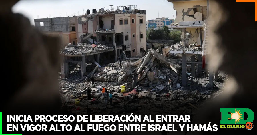 Inicia Proceso De Liberación Al Entrar En Vigor Alto Al Fuego Entre Israel Y Hamás El Diario Mx 5467