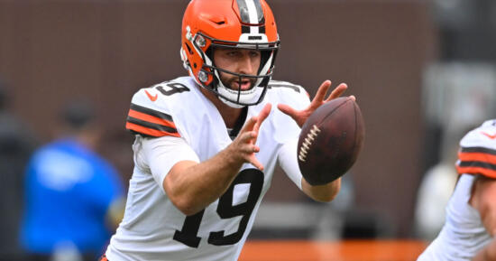 Joe Flacco será titular de Browns en semana 13 de NFL