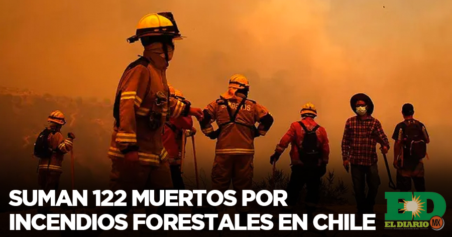 Suman 122 Muertos Por Incendios Forestales En Chile El Diario Mx 9813