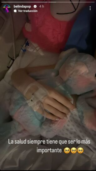 Belinda hospitalizada 3