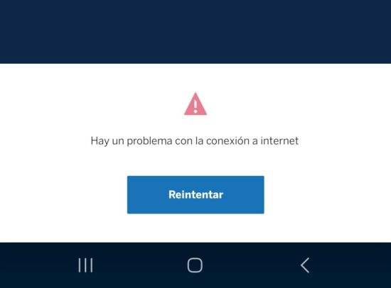 Falla BBVA aplicación 2