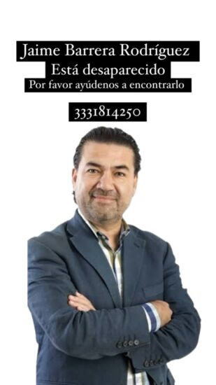 Desaparece Periodista 2