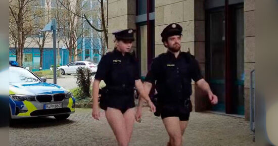 Policías pantalones