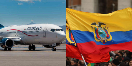 Aeroméxico, Suspende , Vuelos, Ecuador