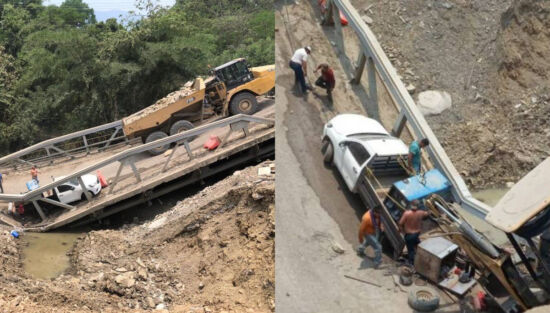 Puente, San Luis Potosí, Colapsa , Obras, Lesionados