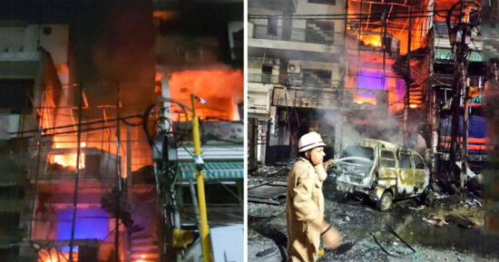 India, Incendio , Hospital , Bebés, Muertos