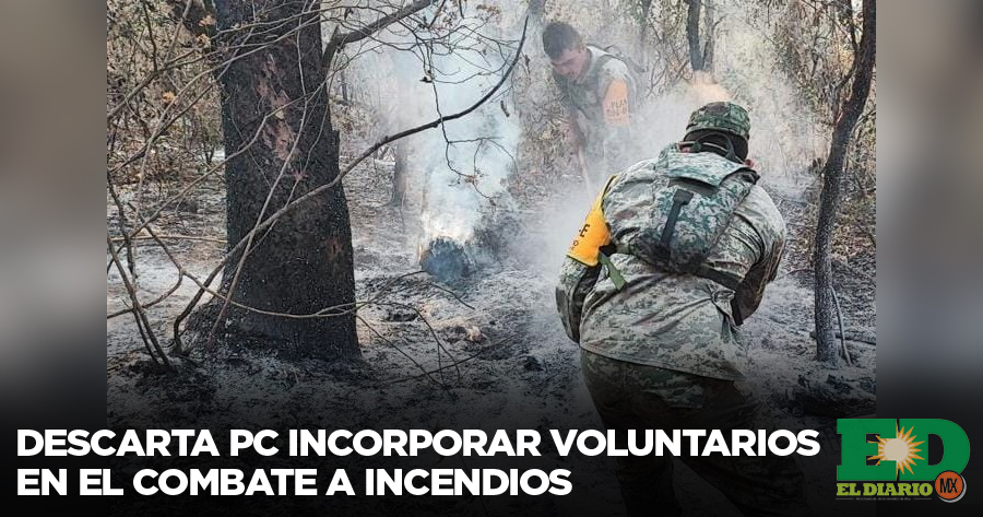 PC descarta incorporar voluntarios en extinción de incendios