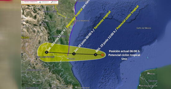 Ciclón Tropical Lento Sur