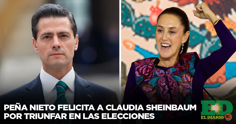 Peña Nieto Felicita A Claudia Sheinbaum Por Triunfar En Las Elecciones