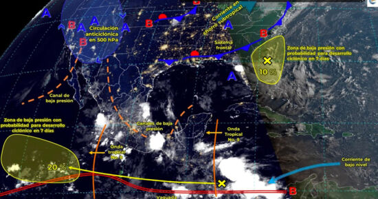 Riesgo de inundaciones y deslaves en Tamaulipas