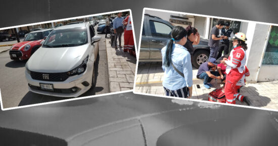 Iban en una motocicleta y chocan en el 9 Allende