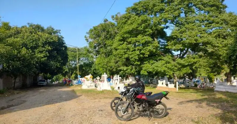 Abuelito pierde la vida en panteón de Tampico