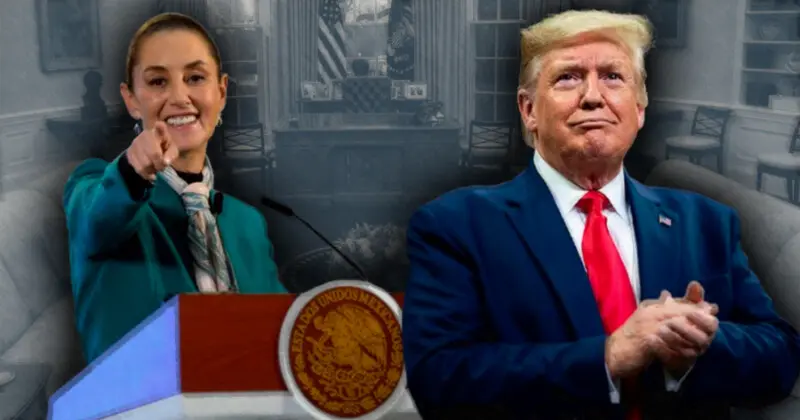 Claudia Sheinbaum Felicita Trump