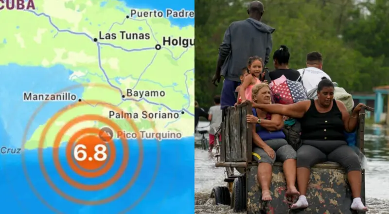 Sismo Cuba Huracán 6.8