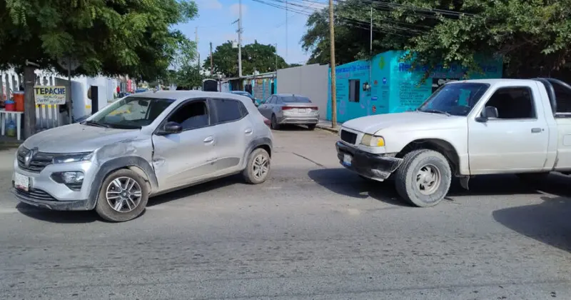 Chocan en el Dos Bulevar