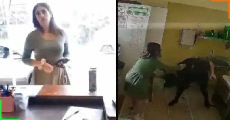Mujer que agrede a empleada es funcionaria del área de ¡inclusión!