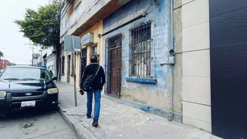 Desprendimientos; riesgo de peatones