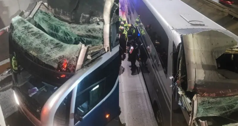 Peregrinos Tamaulipas Choque Autobús