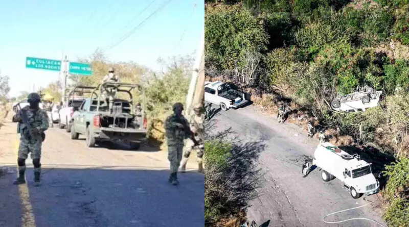 Persecución Culiacán Militares