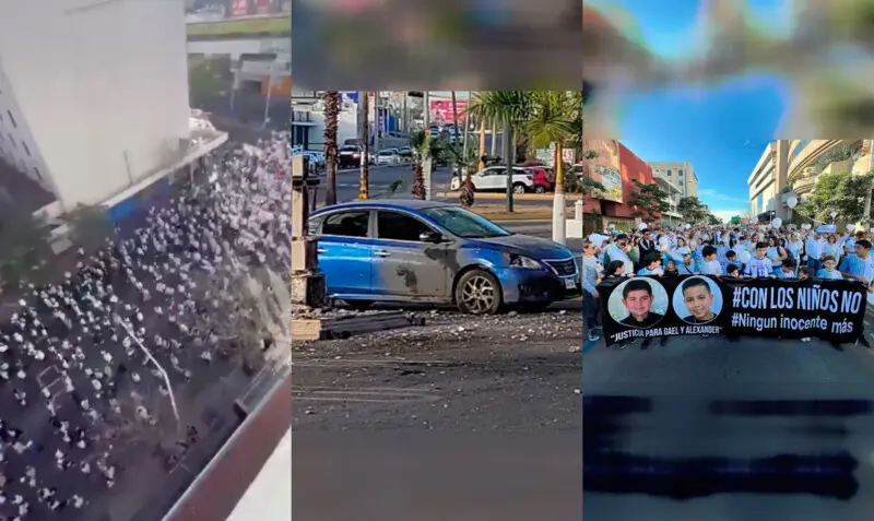 Protestas Culiacán Asesinato Niños
