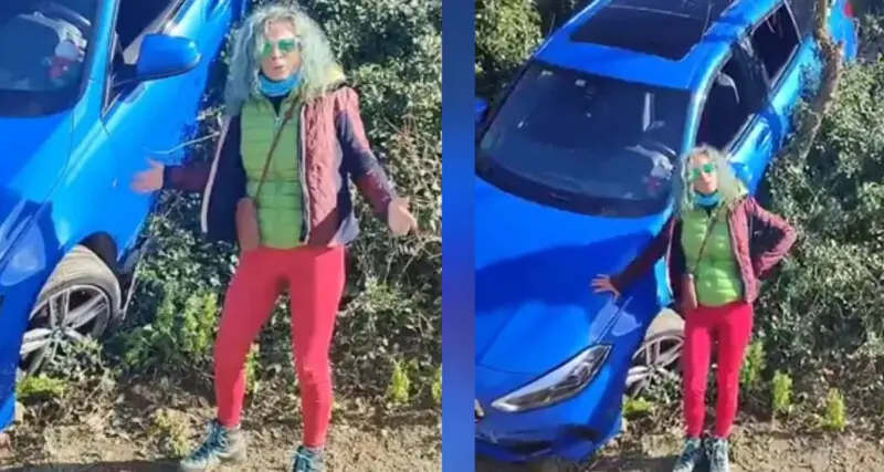 Video Graba Tiktok Accidente