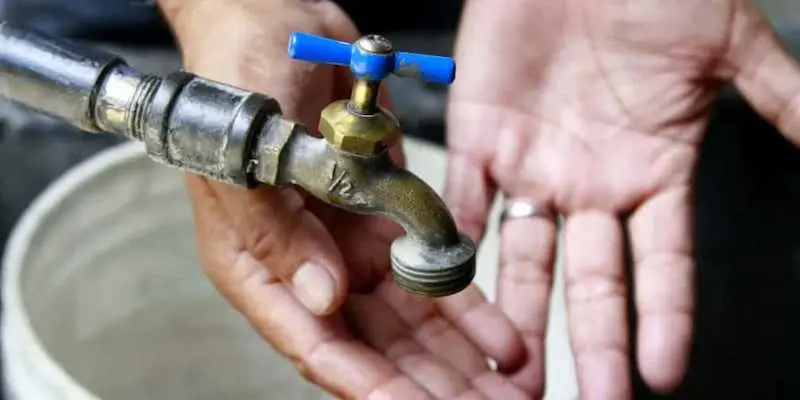 Anuncian mega corte de agua en la Capital