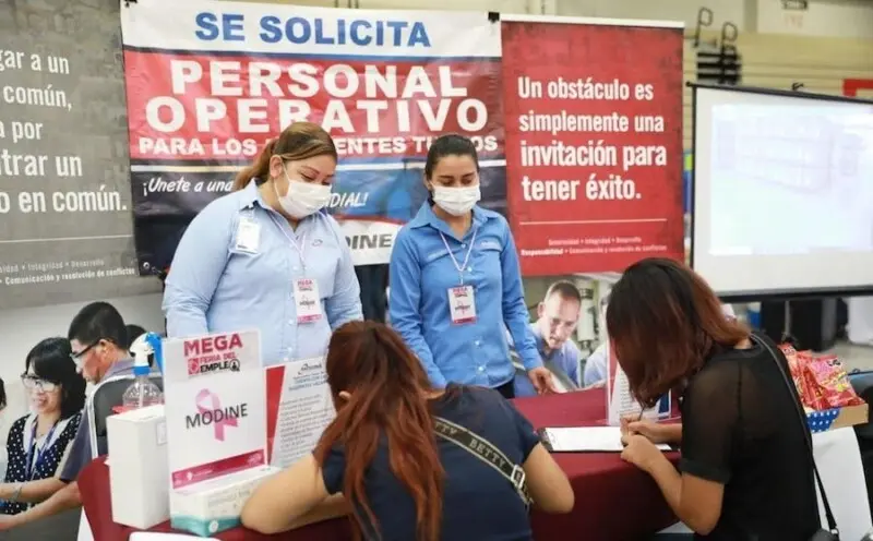 Disminuyó el personal desocupado