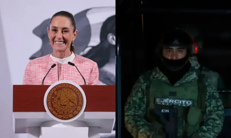 Sheinbaum 10 Mil Elementos Desprotegido