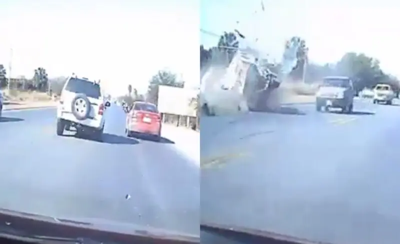 Video Choque Cadereyta Muertos