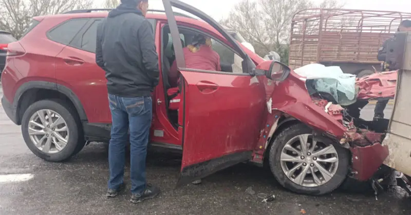 Alerta: circulación cerrada en carril de sur a norte de Carretera Victoria-Matamoros
