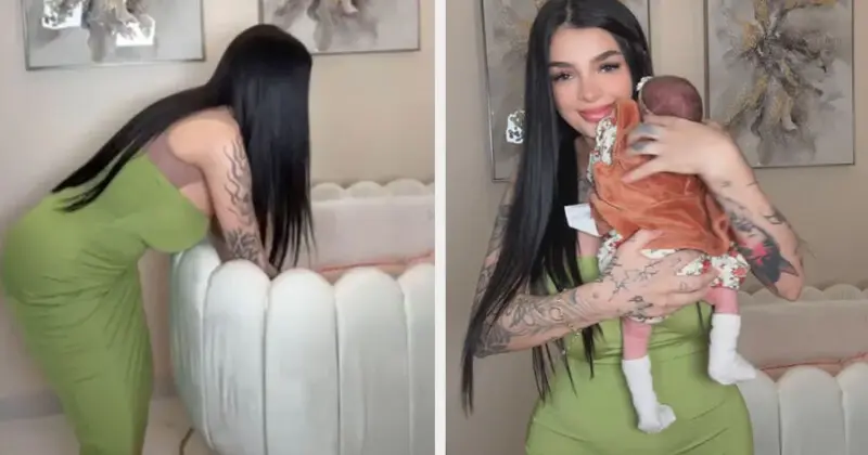 Presenta Karely Ruiz a Madison, su bebé, y presume su figura