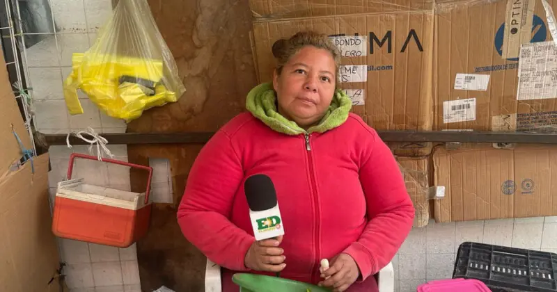 Karen, comerciante afectada durante incendio, pide que la apoyen comprando sus productos