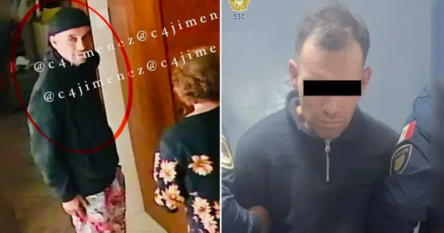 Capturan Ladrón Agredió Abuelita CDMX