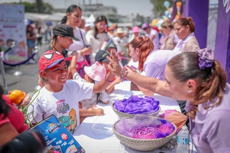 Participa DIF Tam en Fiesta por los Derechos de la Niñez