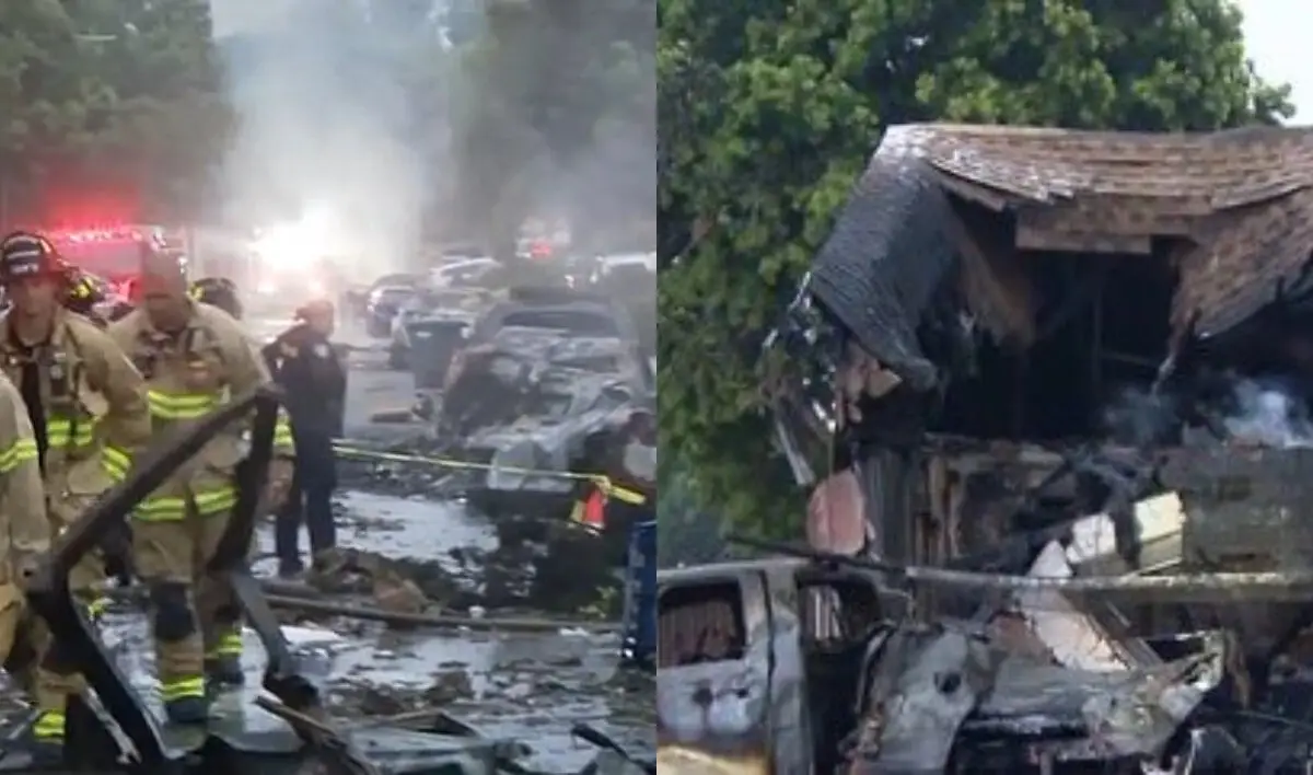 Avioneta Estrella San Diego Incendios