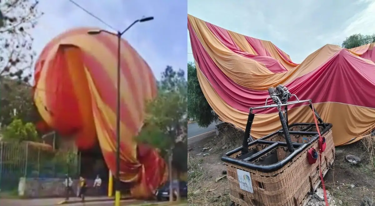 Globo Aerostático Desploma Teotihuacán
