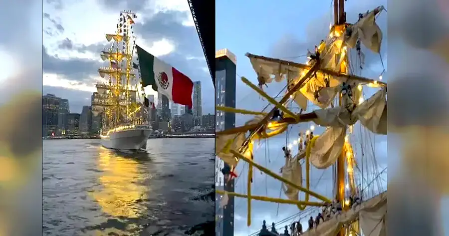 Muertos Buque Escuela Cuauhtémoc Nueva York