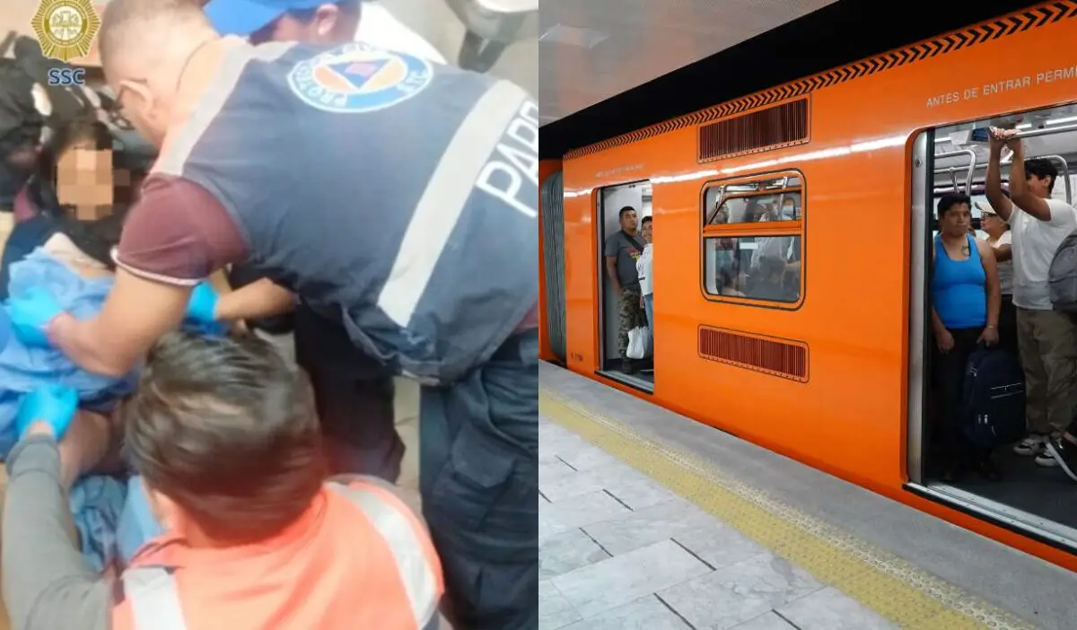 Niña Bebé Metro CDMX